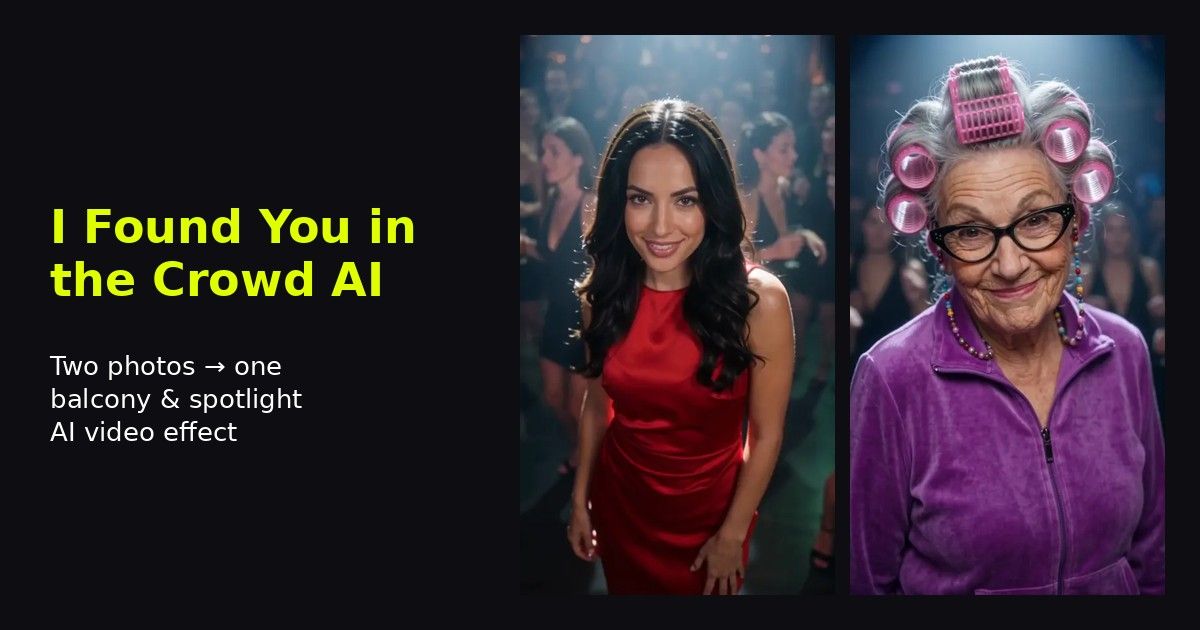 I Found You in the Crowd AI screenshot