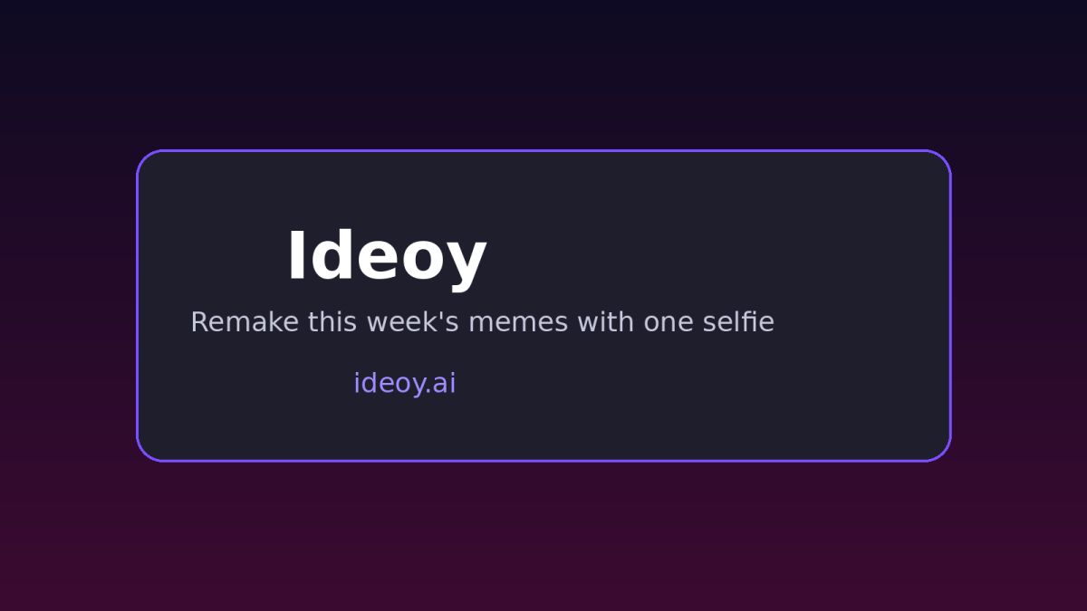 Ideoy screenshot