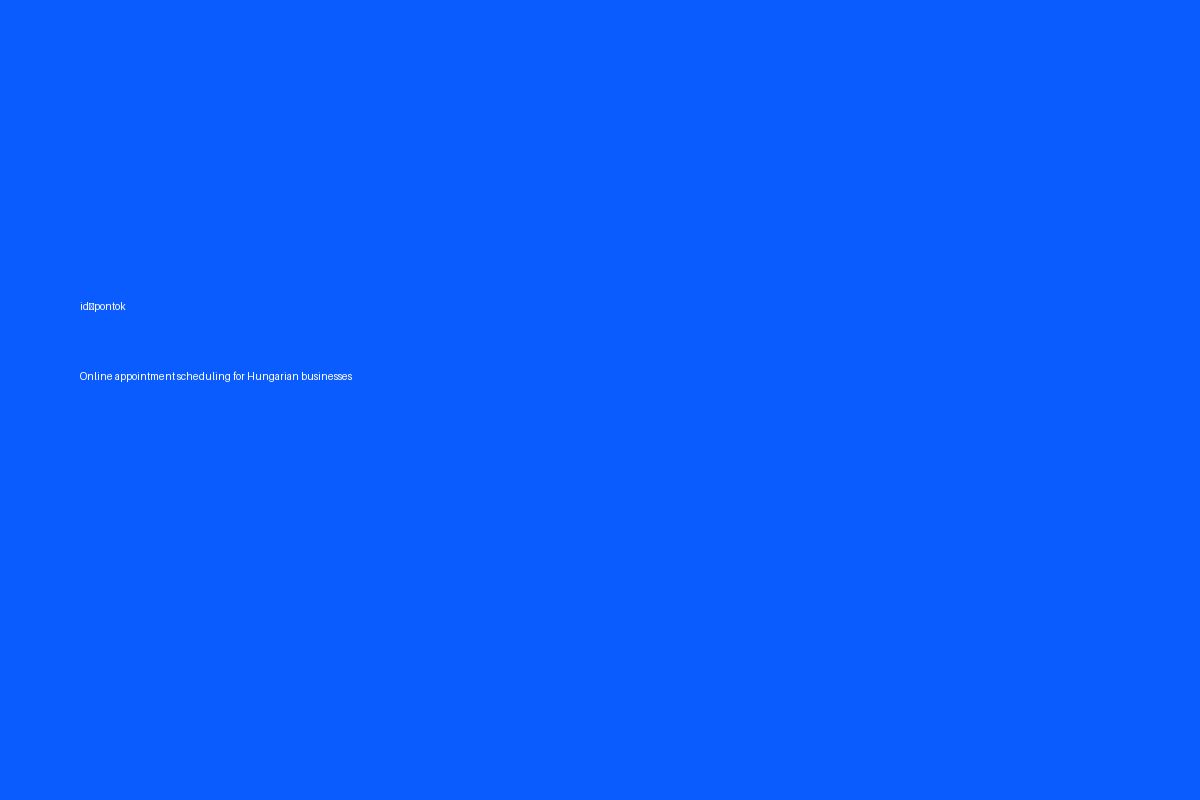 időpontok screenshot
