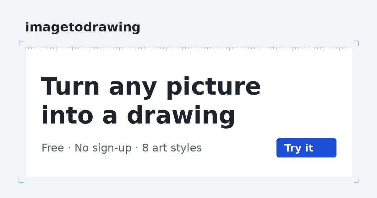 Image to Drawing screenshot