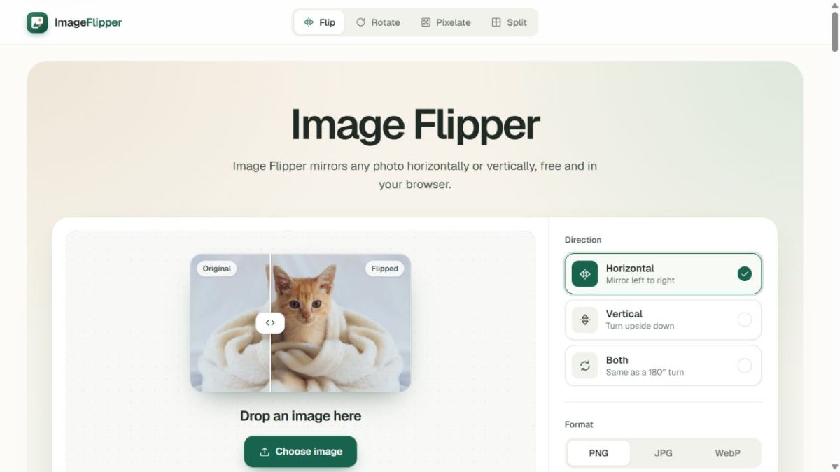 ImageFlipper screenshot