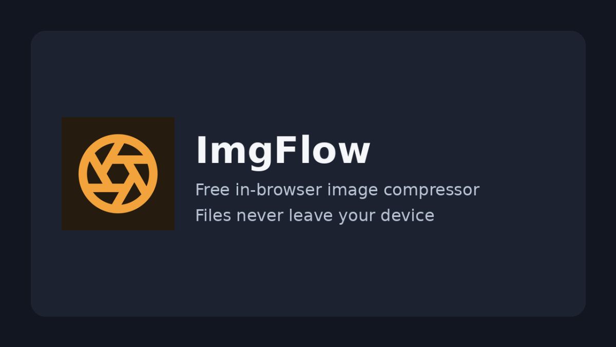 ImgFlow screenshot
