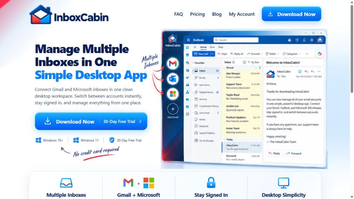 InboxCabin website screenshot