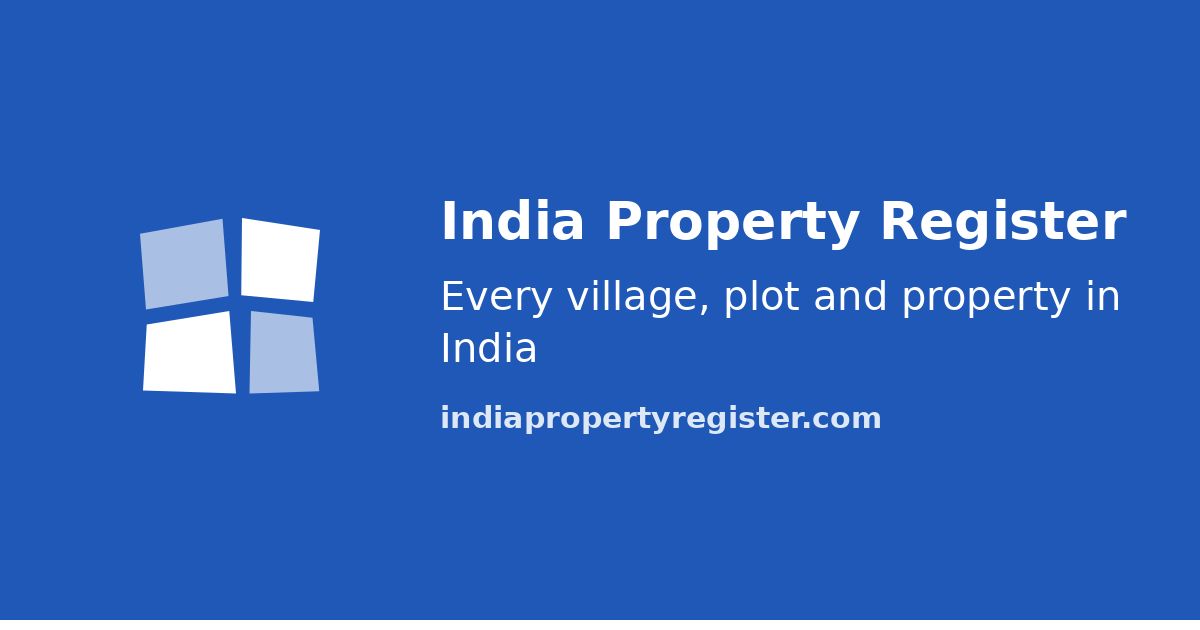 India Property Register screenshot