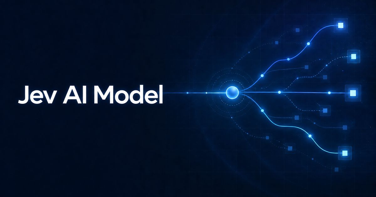 Jev AI Model screenshot