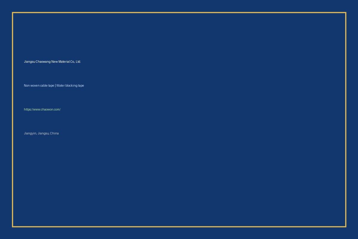 Jiangsu Chaowang New Material Co., Ltd. website screenshot