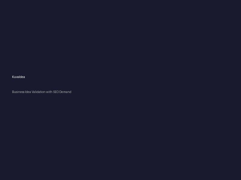KuvaIdea website screenshot