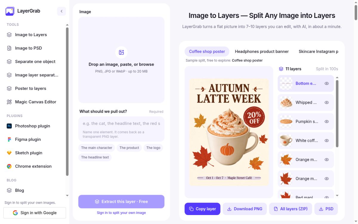LayerGrab screenshot