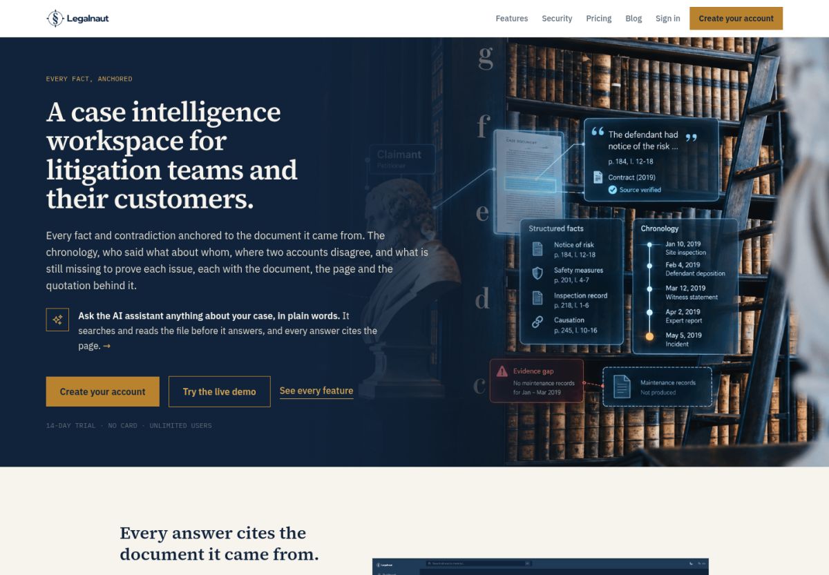 Legalnaut website screenshot
