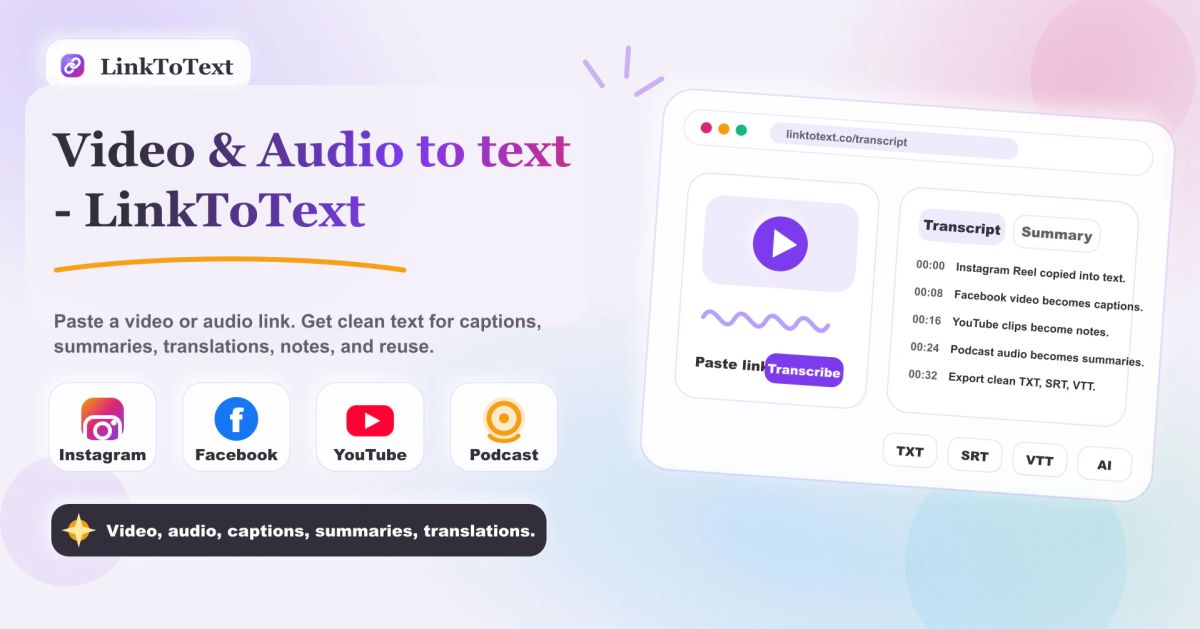 LinkToText screenshot