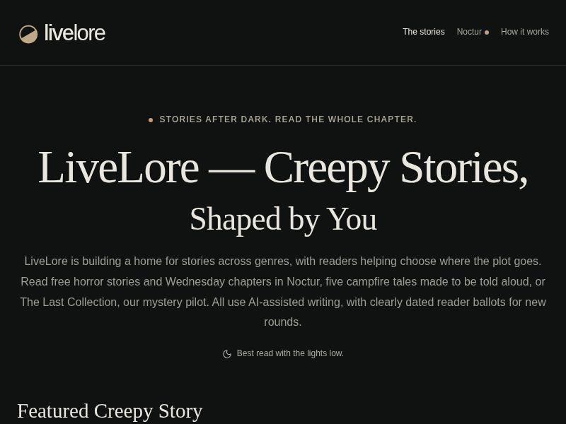 LiveLore screenshot