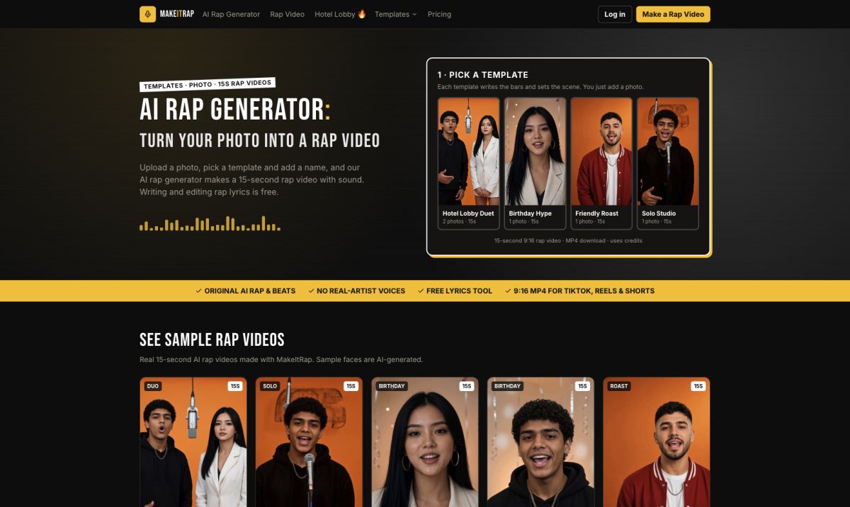 MakeItRap screenshot