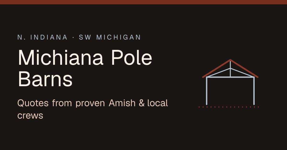 Michiana Pole Barns screenshot