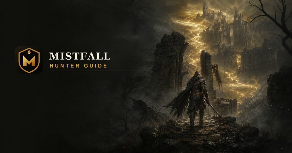 Mistfall Hunter Guide & Wiki screenshot