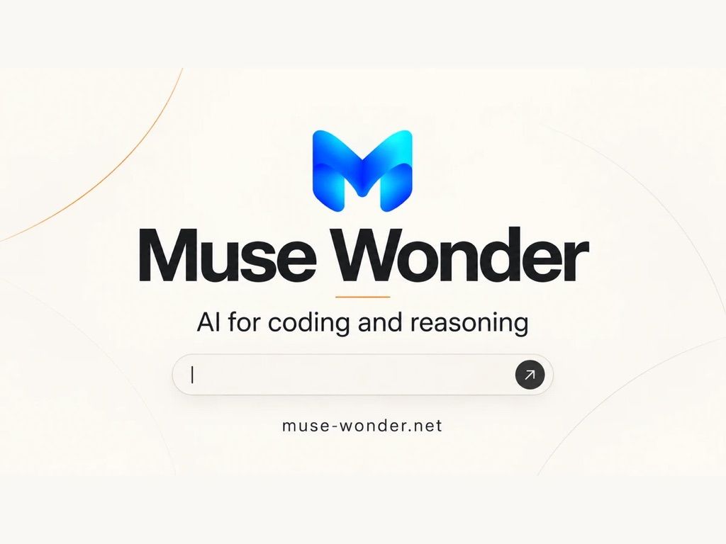 Muse Wonder website screenshot