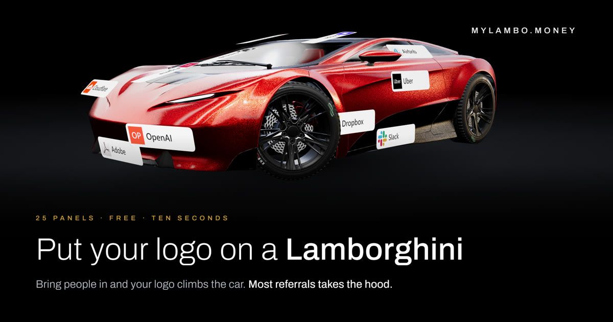 MyLambo website screenshot