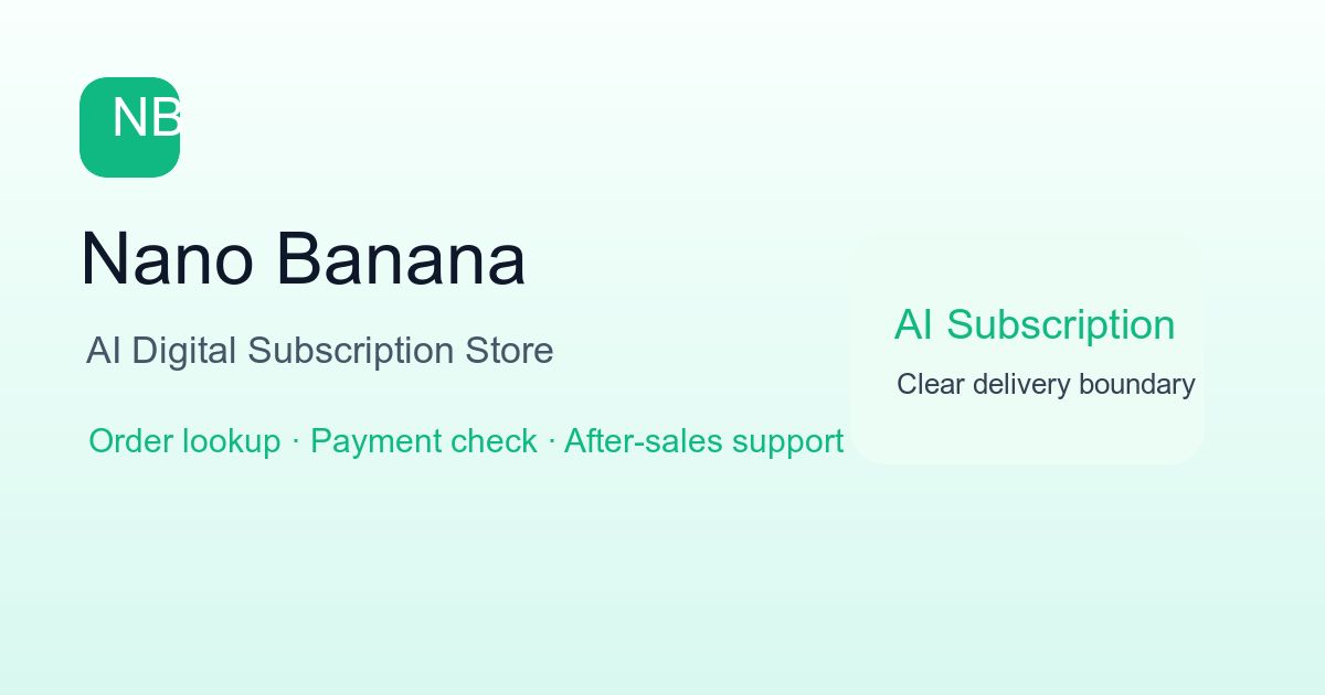 Nano Banana website screenshot