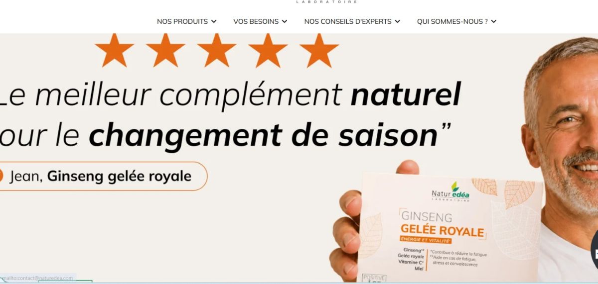 Naturédéa screenshot
