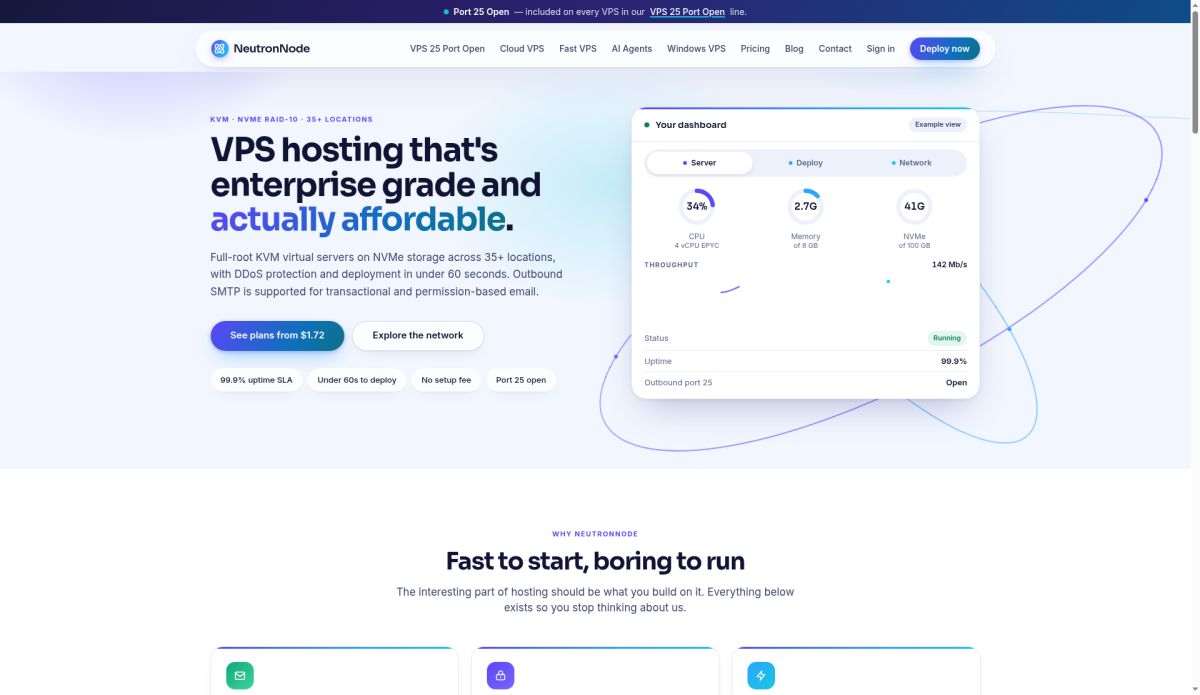 NeutronNode screenshot