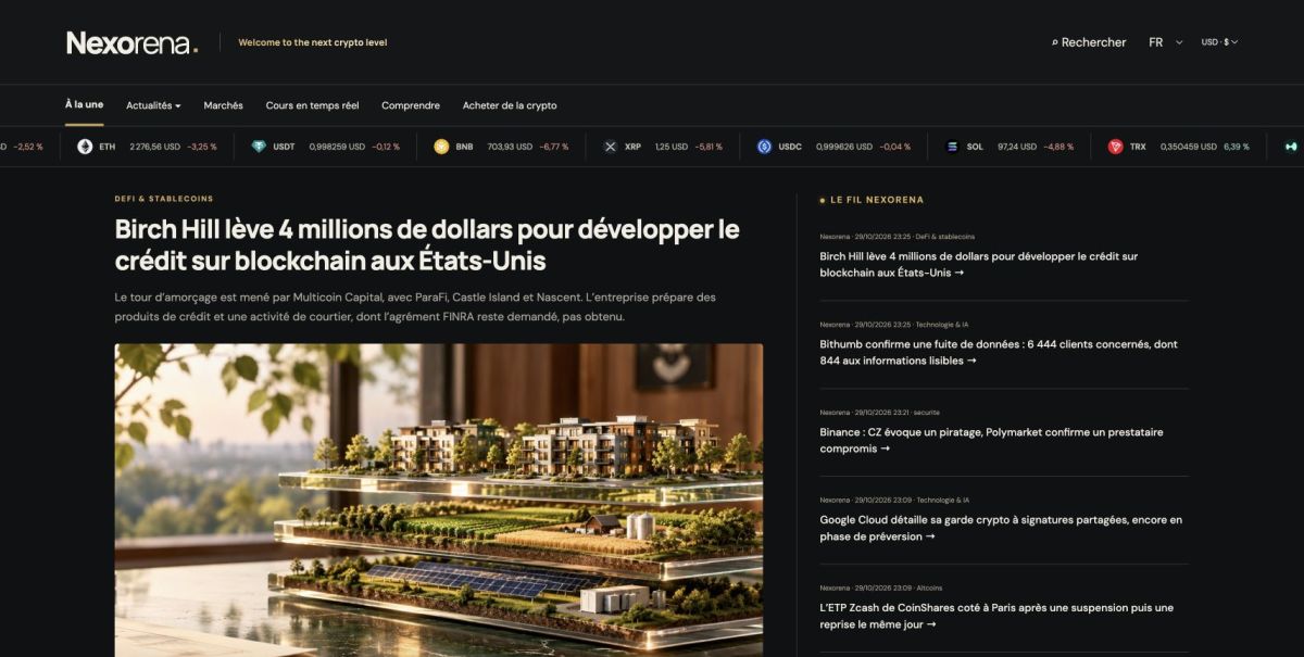 Nexorena screenshot