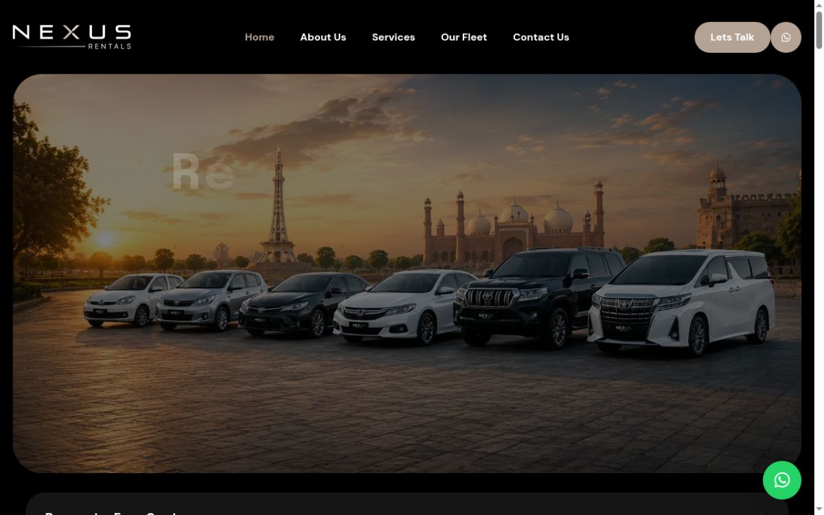 Nexus Rentals screenshot