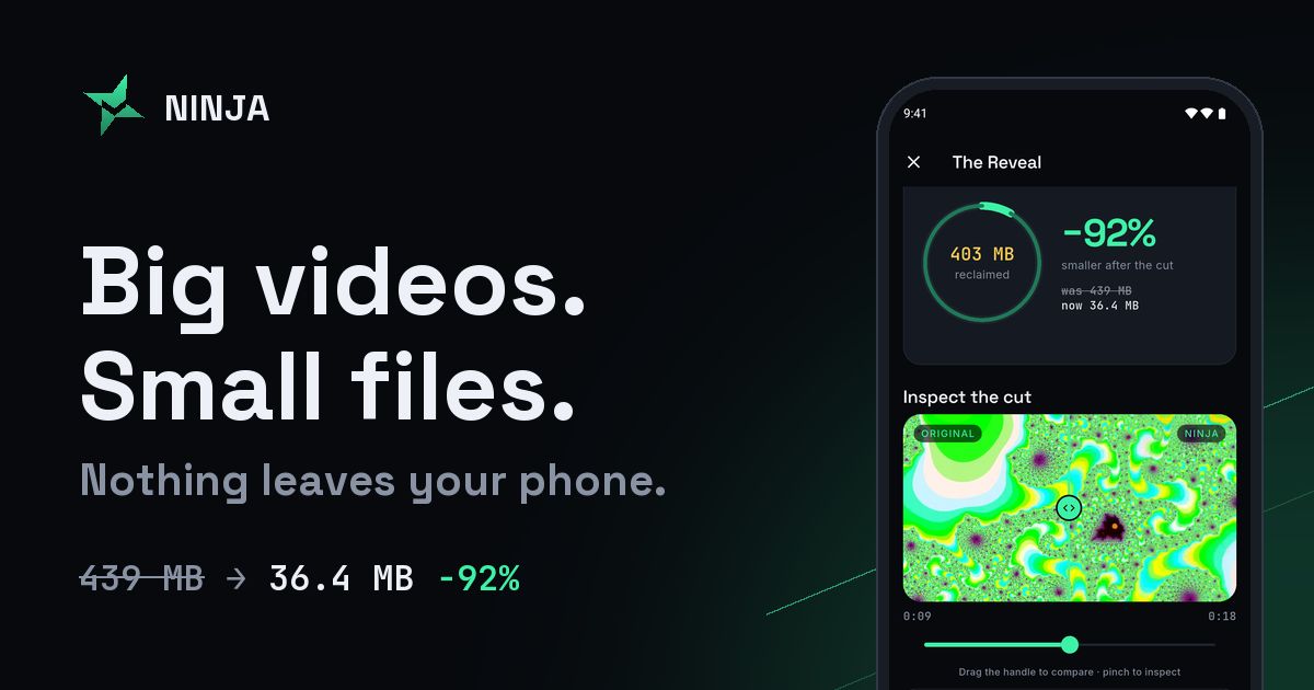 Ninja Compress screenshot