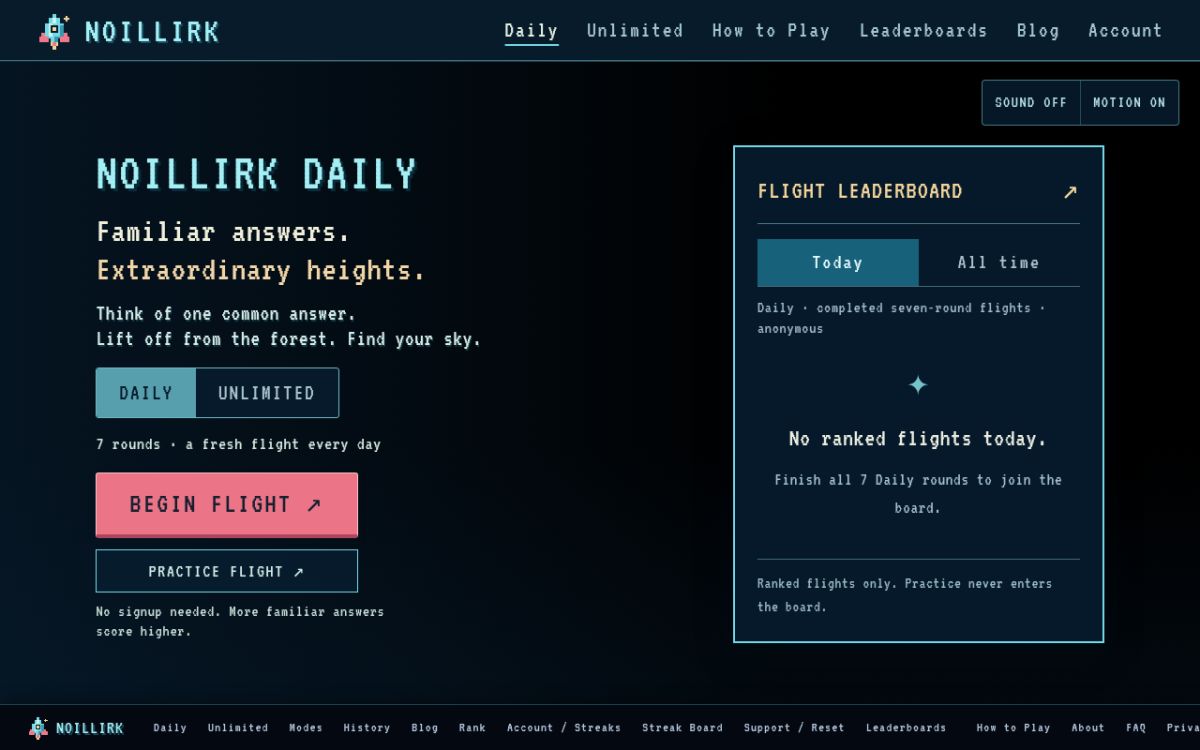 Noillirk website screenshot