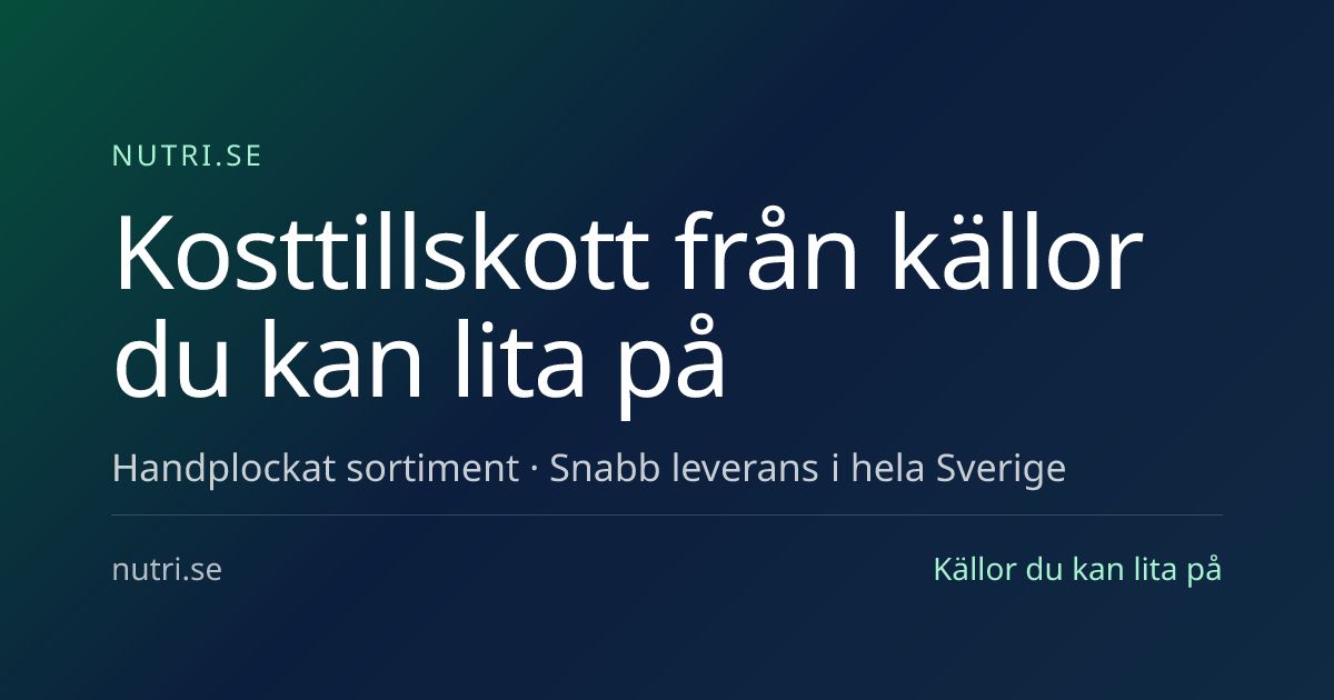 Nutri.se screenshot
