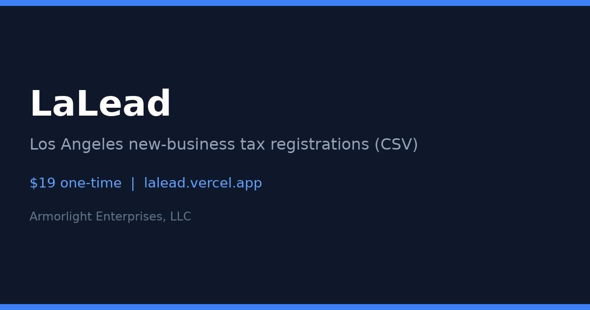 NycLead Weekly website screenshot