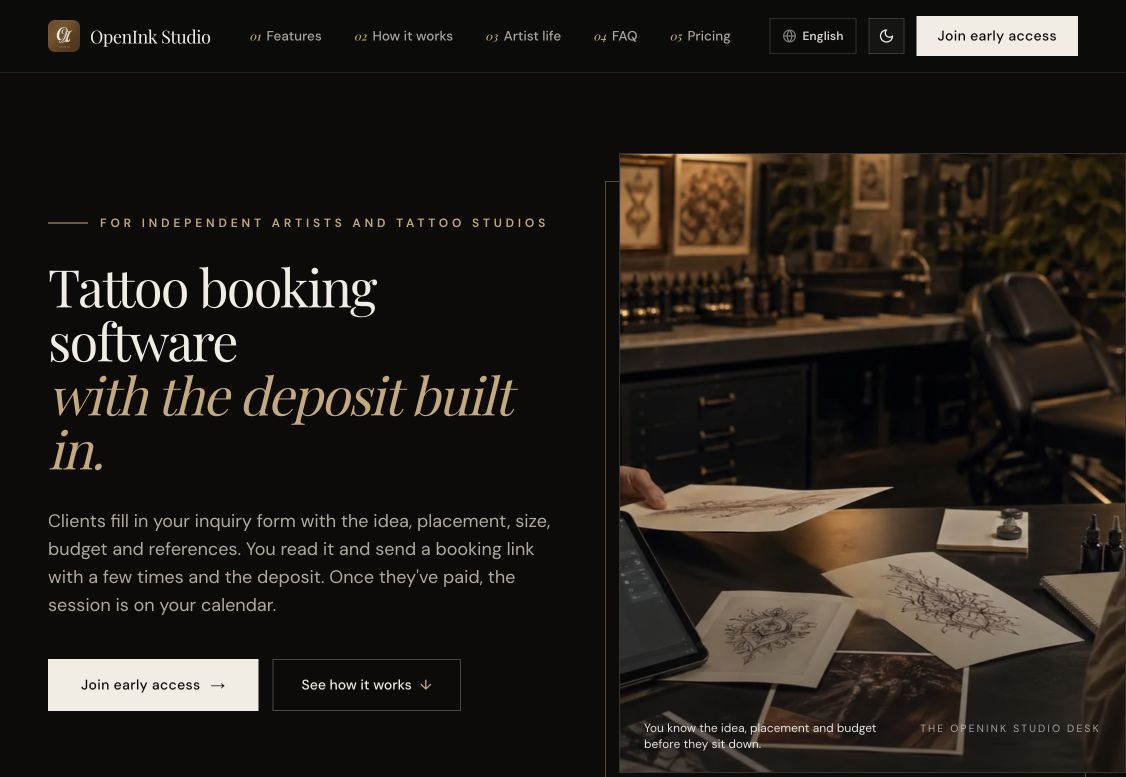 OpenInk Studio screenshot