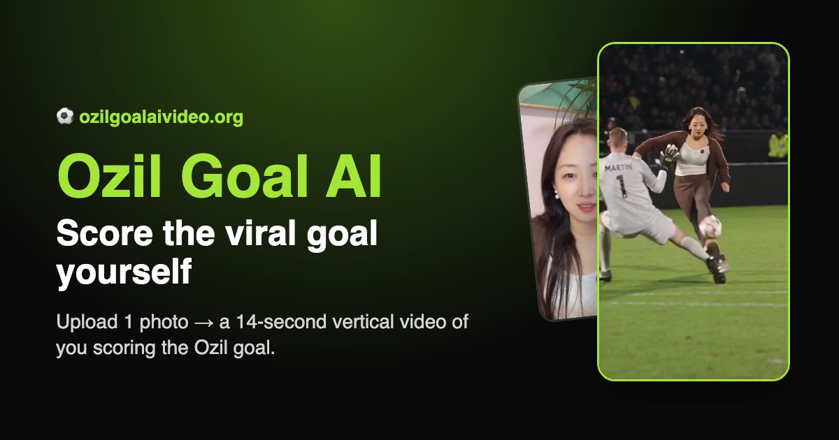 Ozil Goal AI screenshot