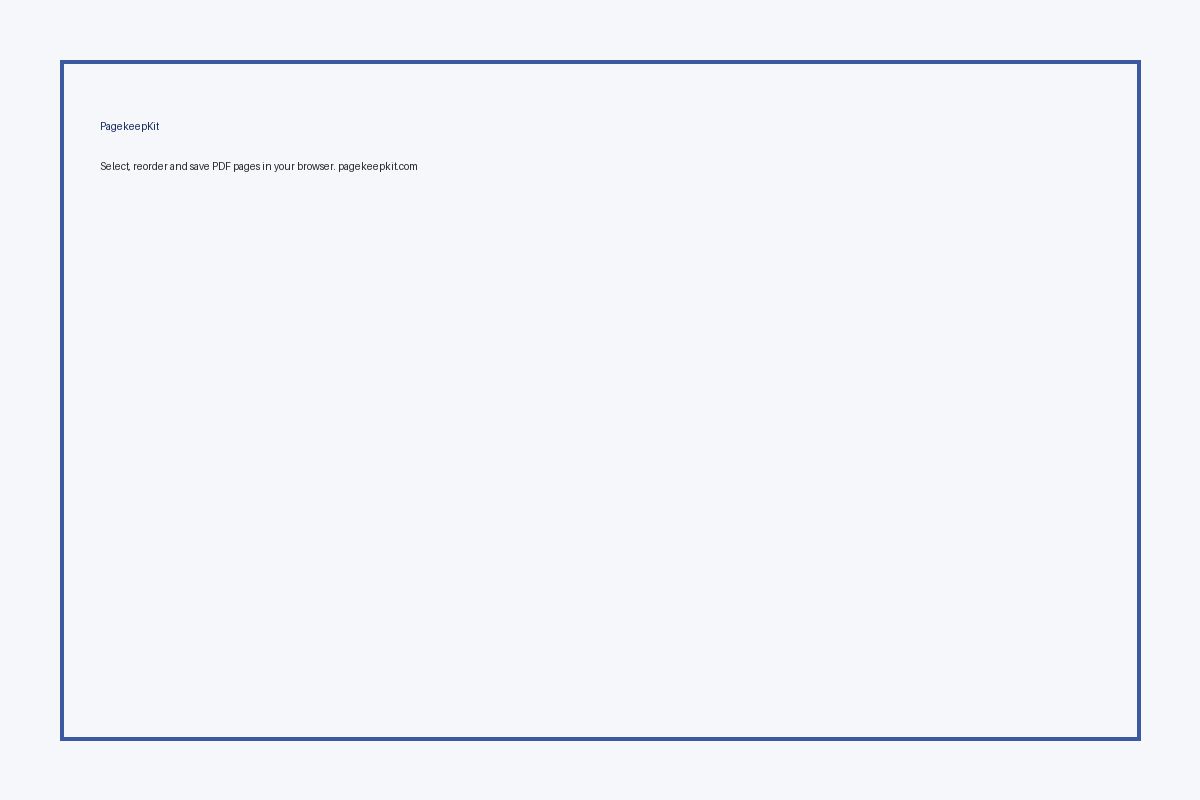 PagekeepKit screenshot