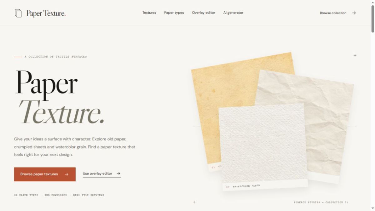 Paper Texture screenshot