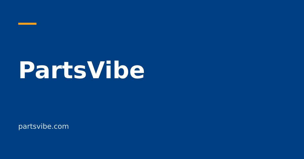 PartsVibe screenshot