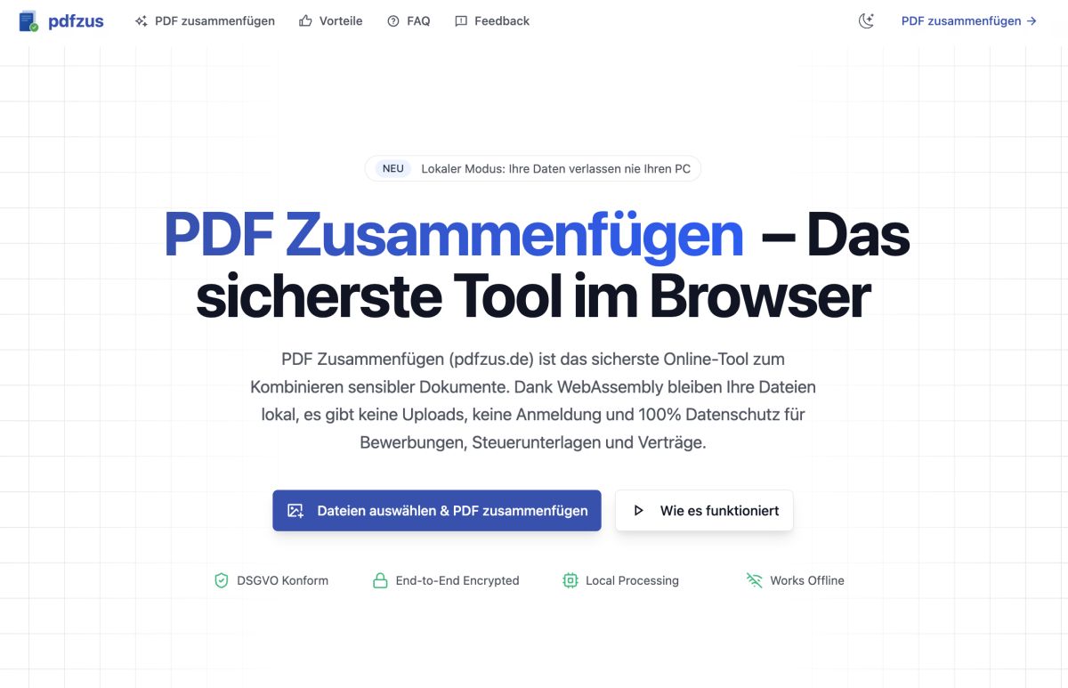 pdfzus website screenshot