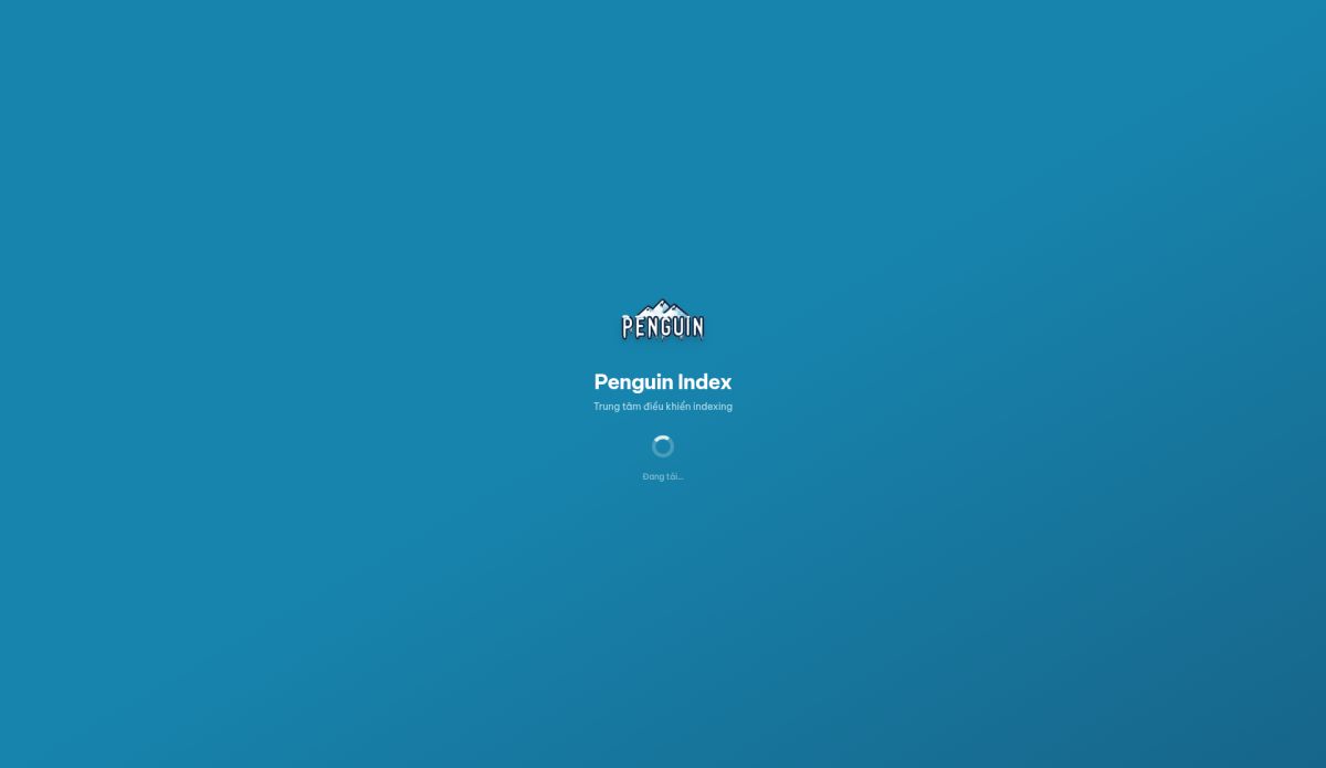 Penguin Index website screenshot