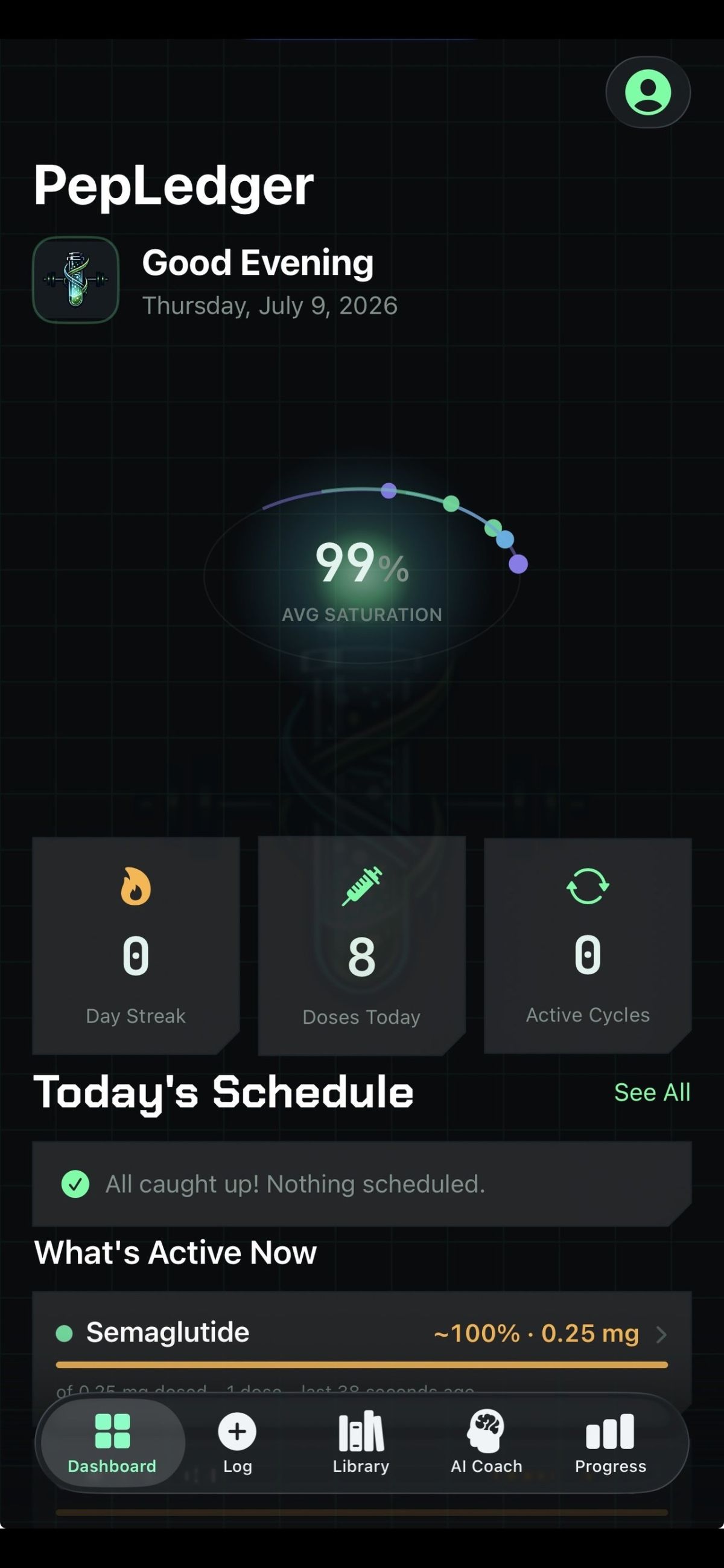 PepLedger website screenshot