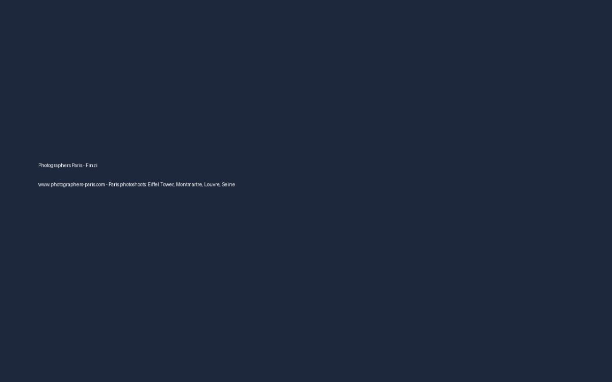 Photographers Paris - Finzi website screenshot