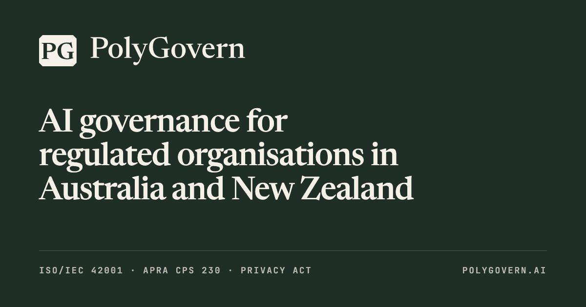 PolyGovern website screenshot