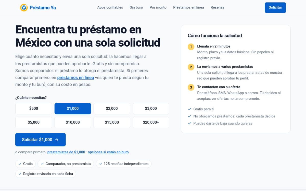 Préstamo Ya screenshot