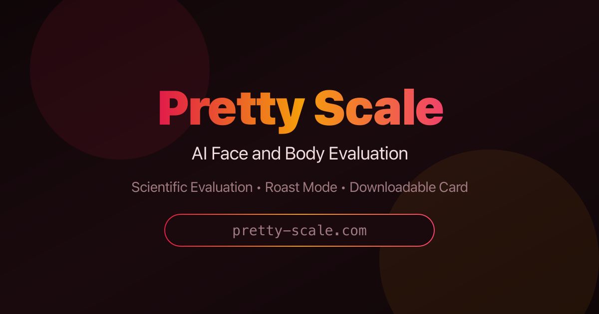 Pretty Scale website screenshot