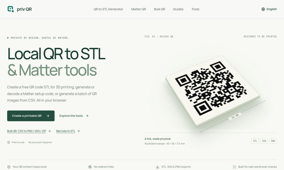 priv QR screenshot