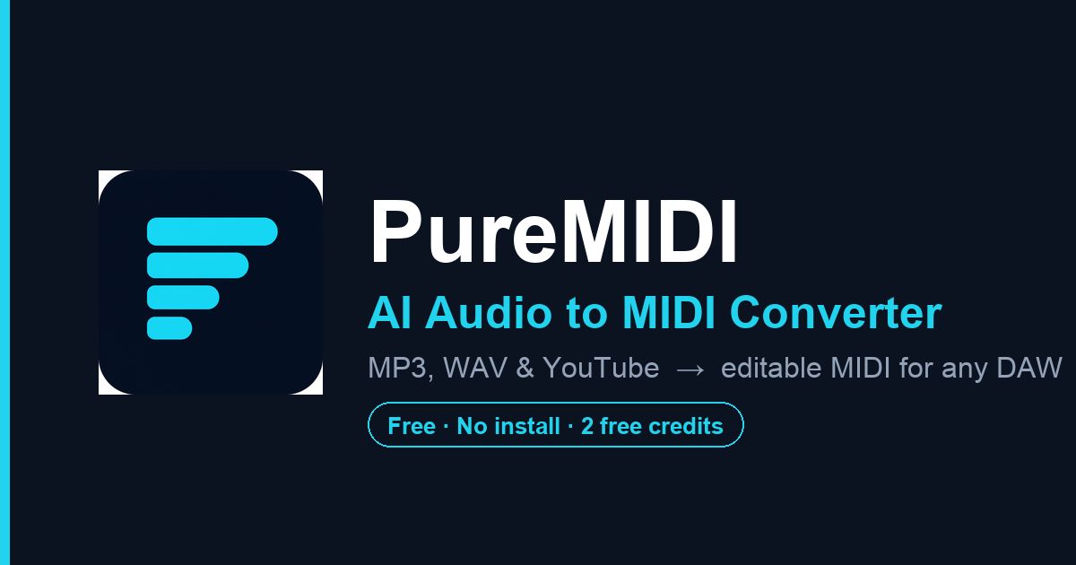 PureMIDI screenshot