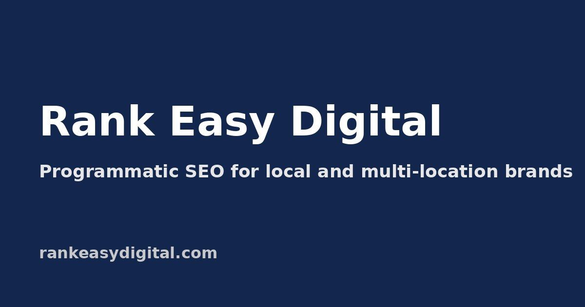 Rank Easy Digital screenshot