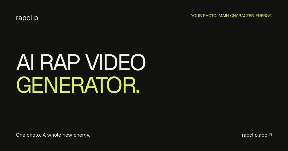 RapClip website screenshot
