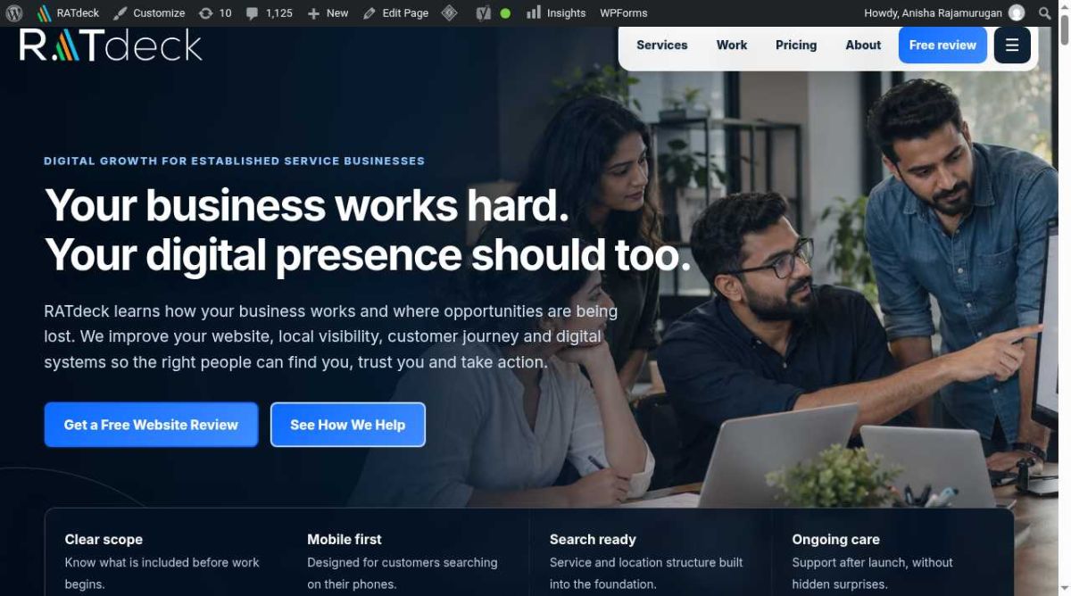 RATdeck website screenshot