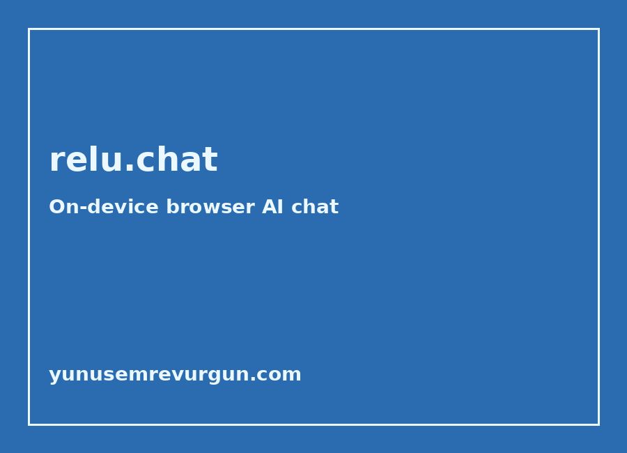 ReLU.chat screenshot
