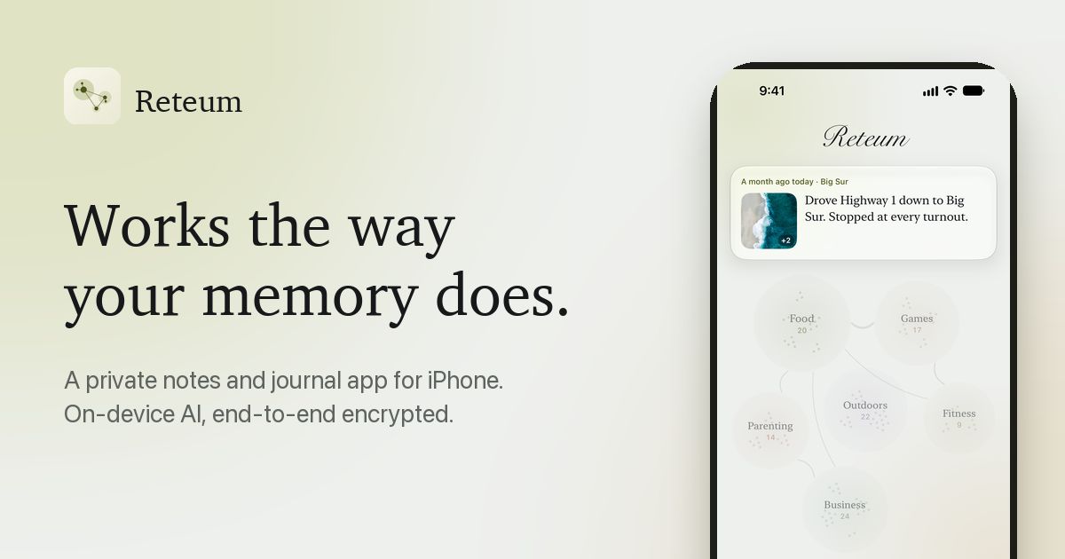 Reteum screenshot