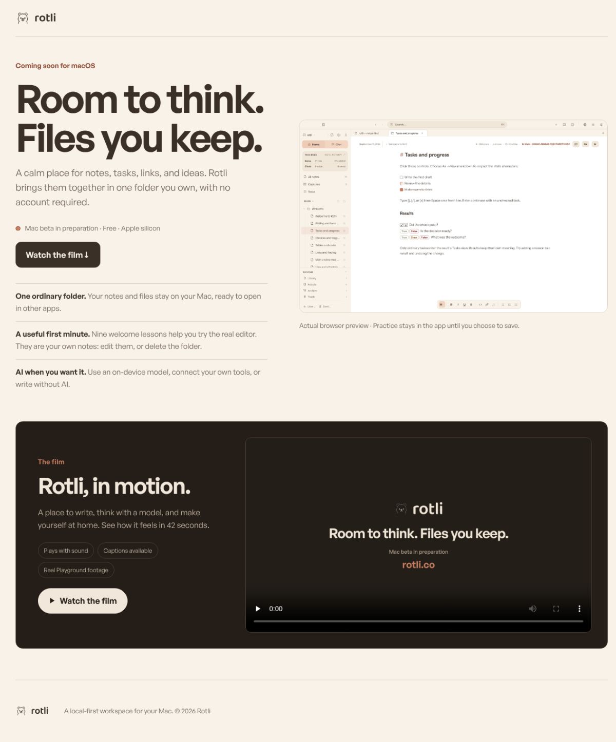 Rotli screenshot