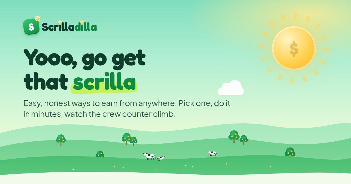 Scrilladilla website screenshot